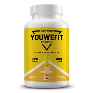 YouWeFit 3X Omega | High-Strength Omega-3 Fish Oil