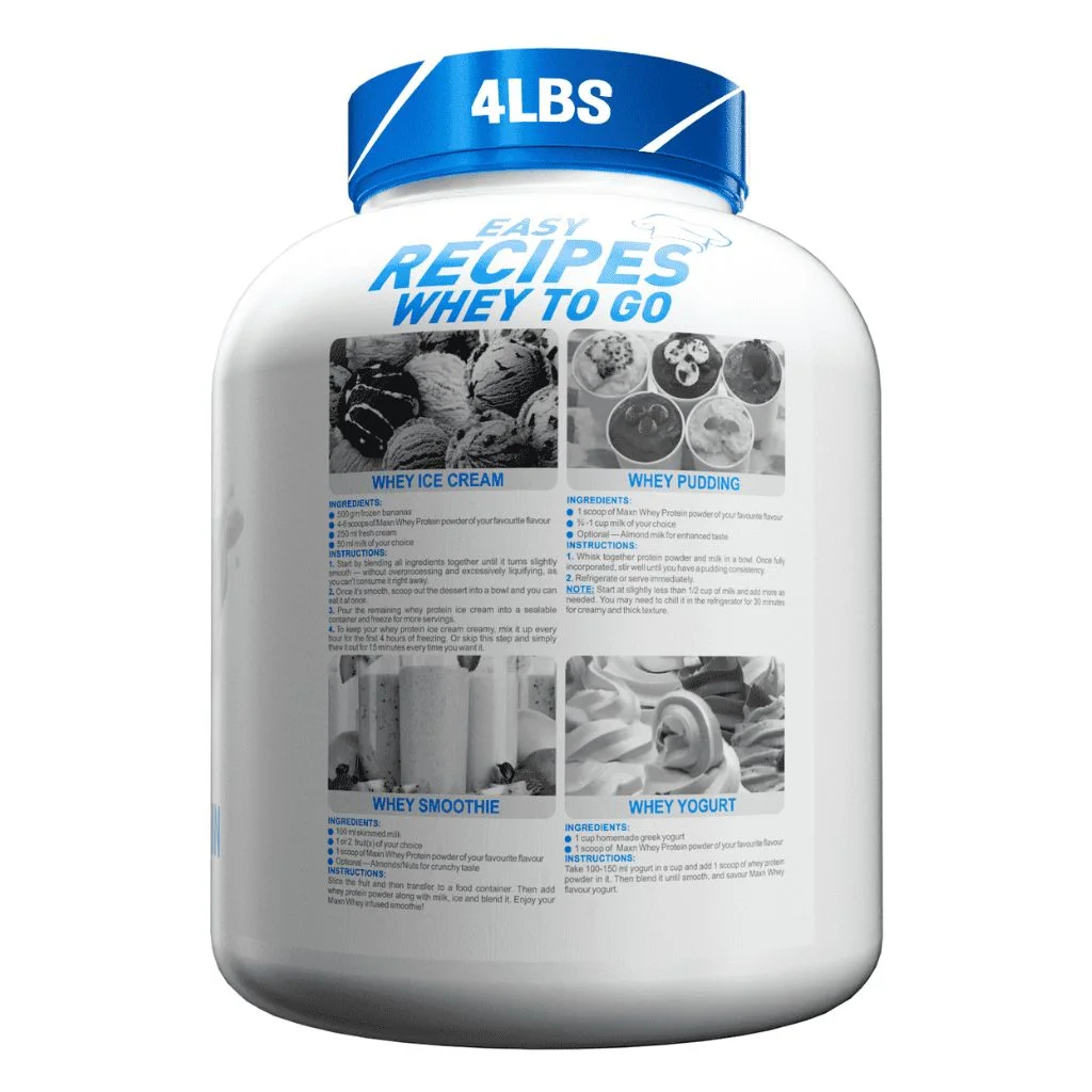 MAXN Whey Protein Concentrate 1.81kg (4 lbs) - Image 2