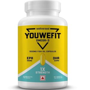 YouWeFit 1X Omega | Omega-3 Fish Oil Supplement